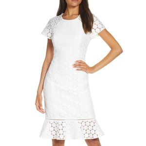 NWT Lilly Pulitzer Aliza White Lace Dress 10
